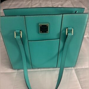 Dooney & Bourke Aqua Tote Bag